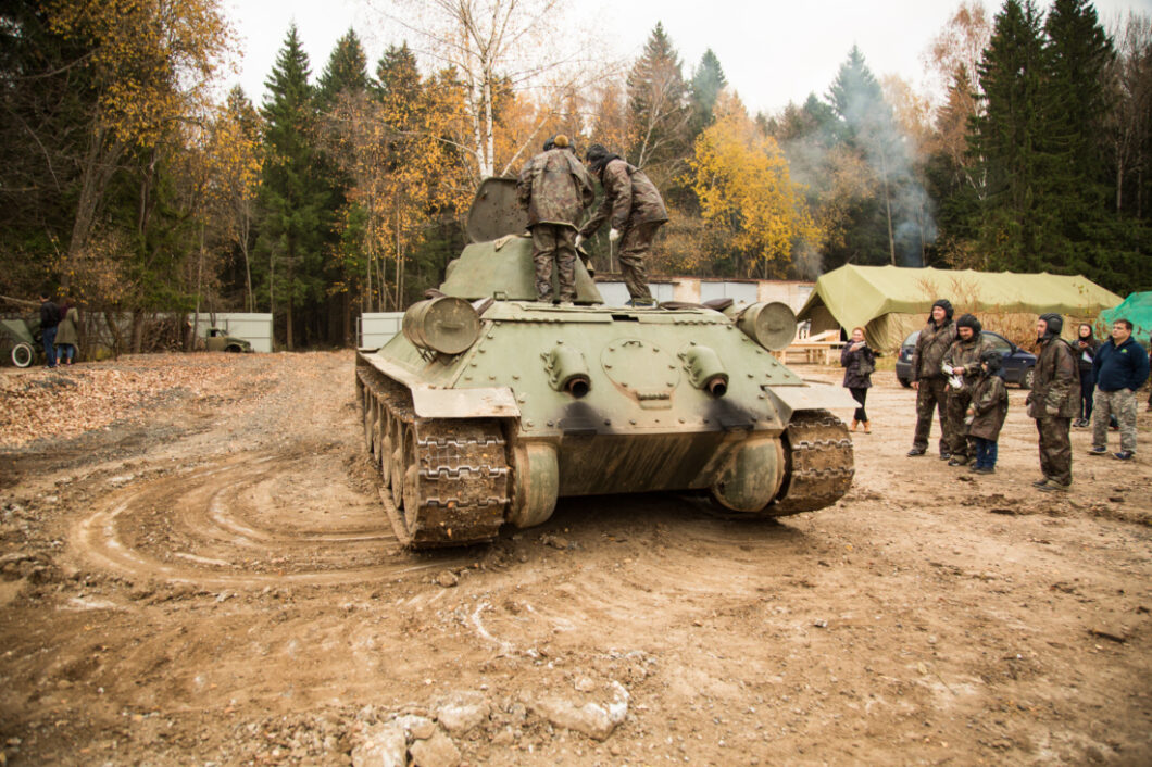 You Can a Tank Ride Tour in Moscow, Russia