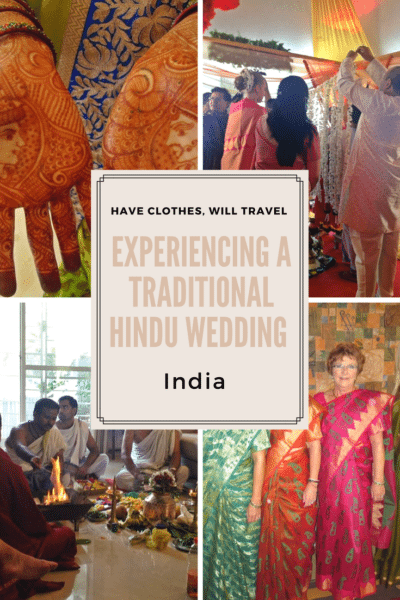 Experiencing a traditional Hindu wedding