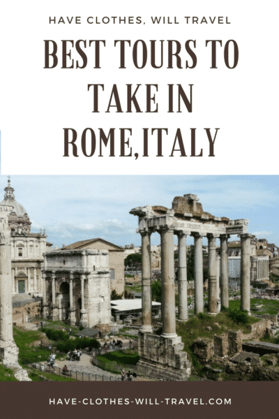 Rome Tours of the Colosseum and Roman Forum