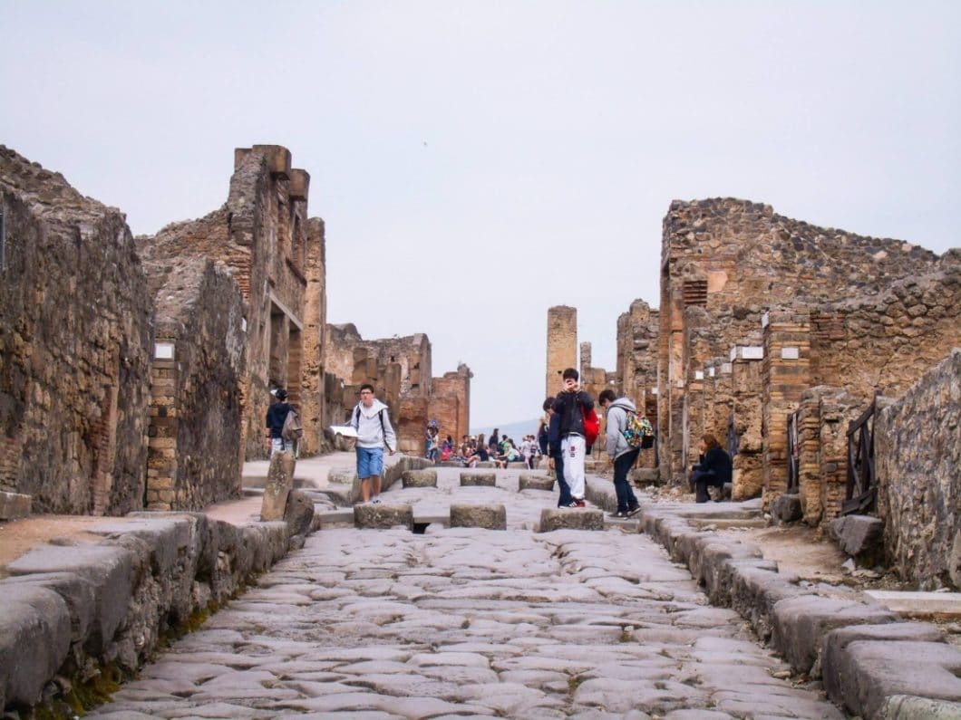 The Ruins of Pompeii & Mount Vesuvius