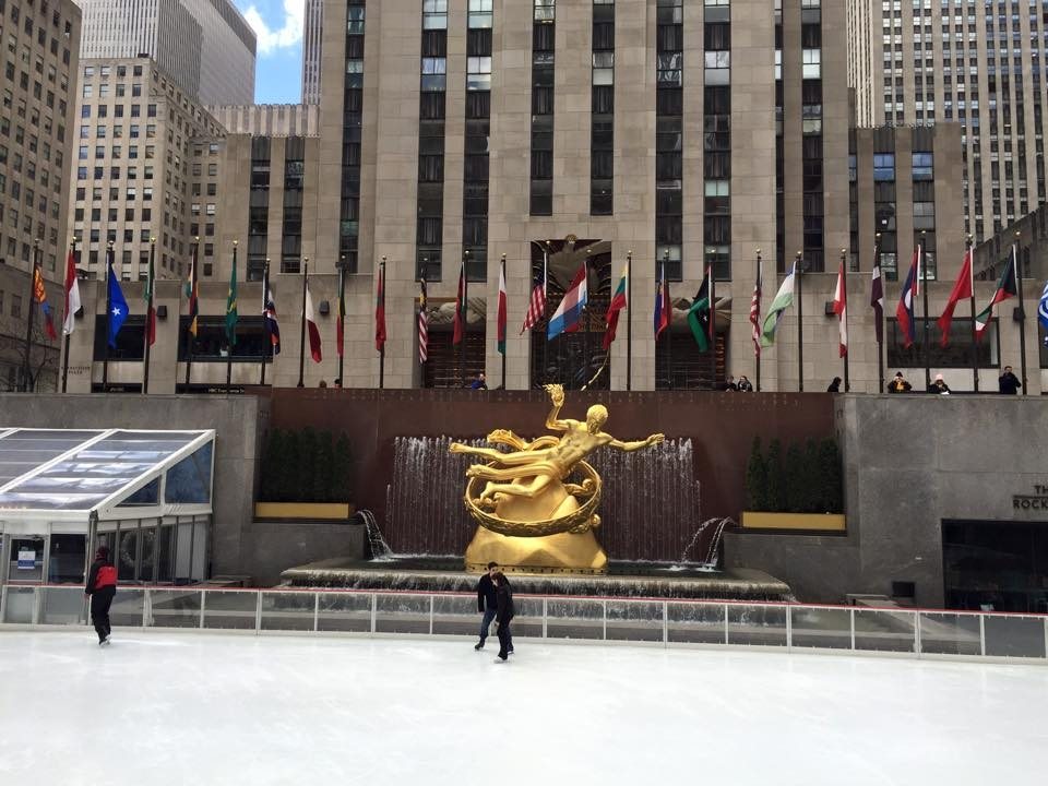 Rockefeller Center Ice Rink (Photo credit: Trina)