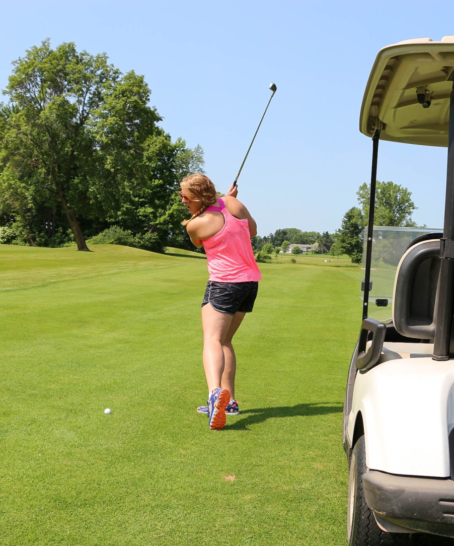 Jen's Golf Skills!
