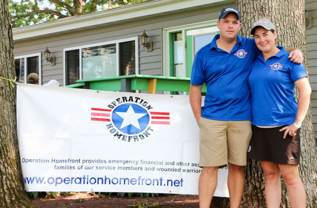 A.J. & Megan Griesbach. creators of Golfing for Veterans 