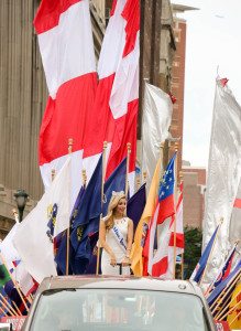 Miss America 2015 in the Philly Parade