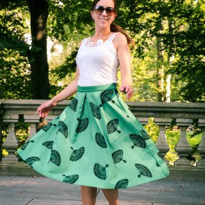 Tatyana Boutique fan skirt