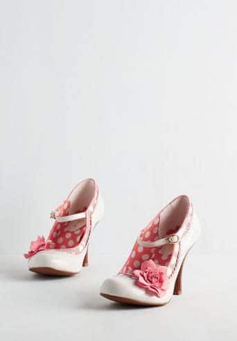 Dapper Dance Heel in Ivory: ModCloth