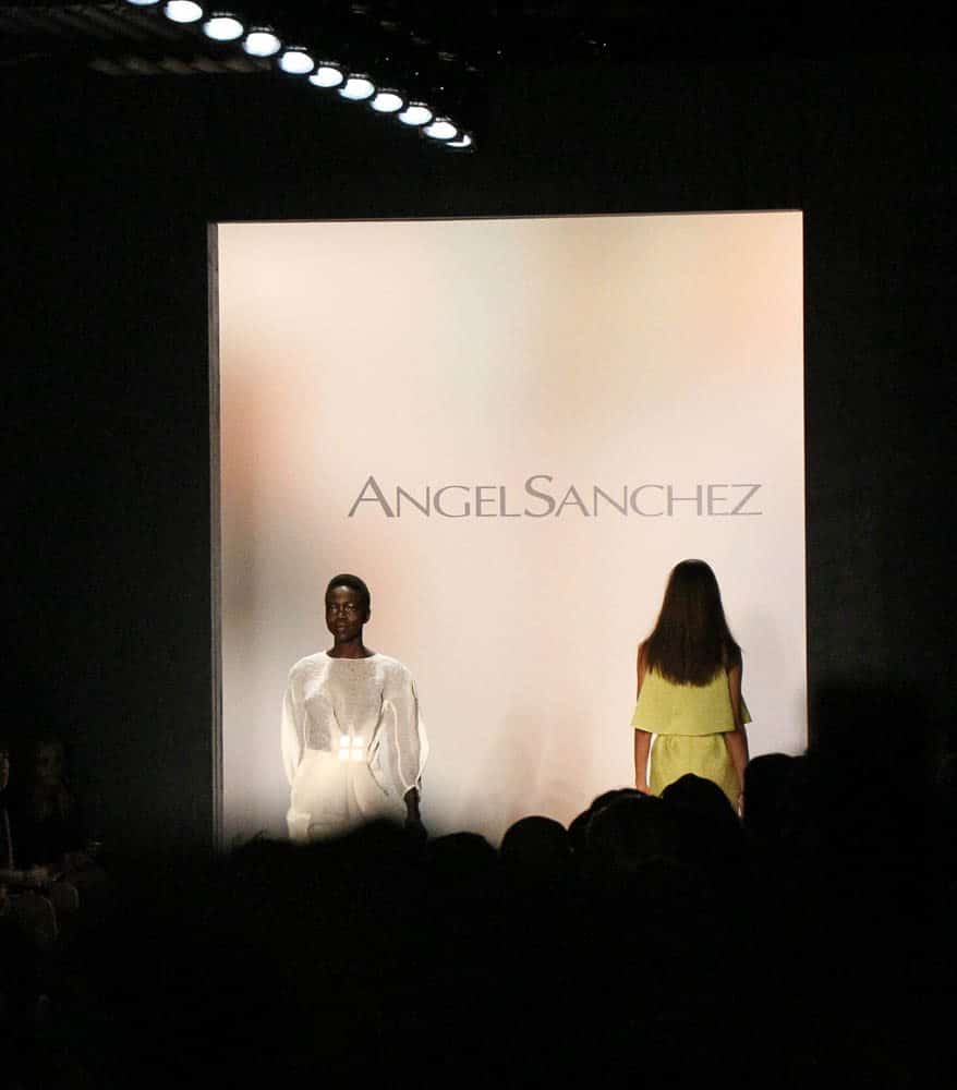 Angel Sanchez Spring 2016 show