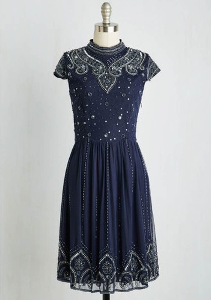 Deco-inspired dress: ModCloth