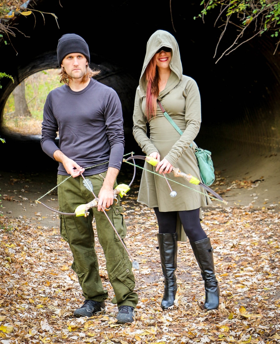 Green Arrow and Oliver McQueen costume