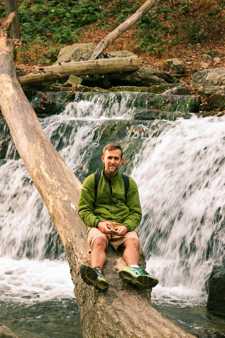 Mt Tammany waterfall