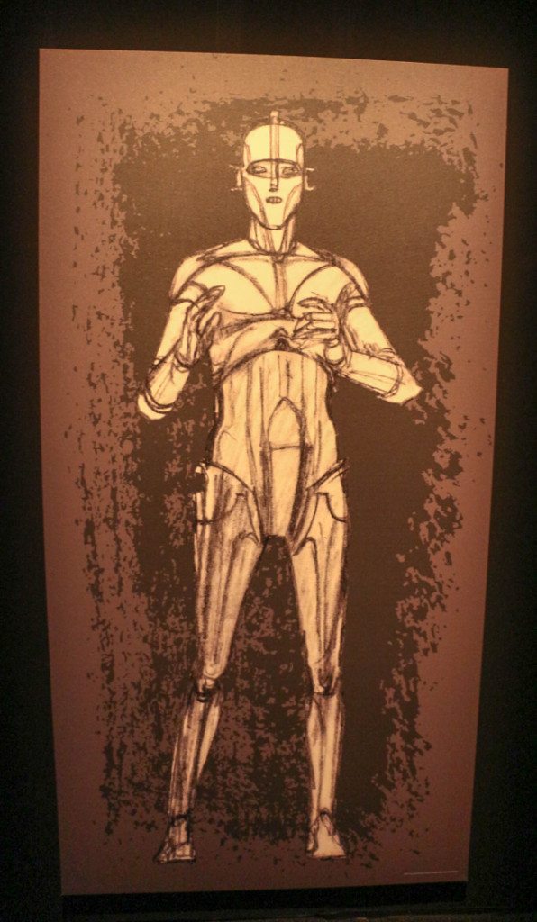 C-3PO drawing