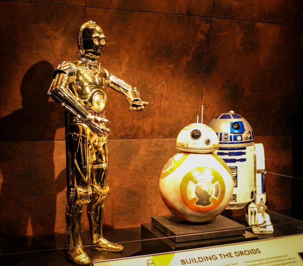 The Droids exhibit