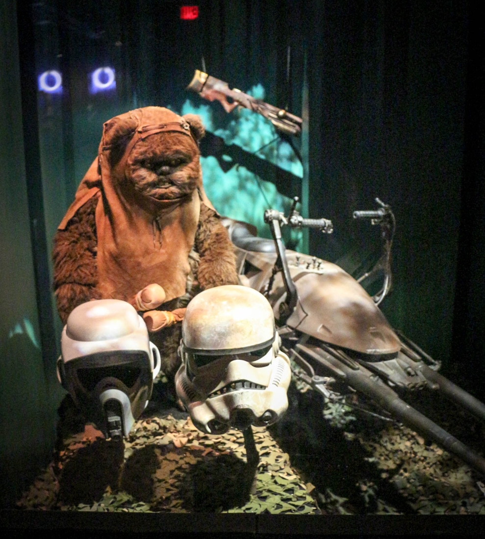 Ewok exhibit