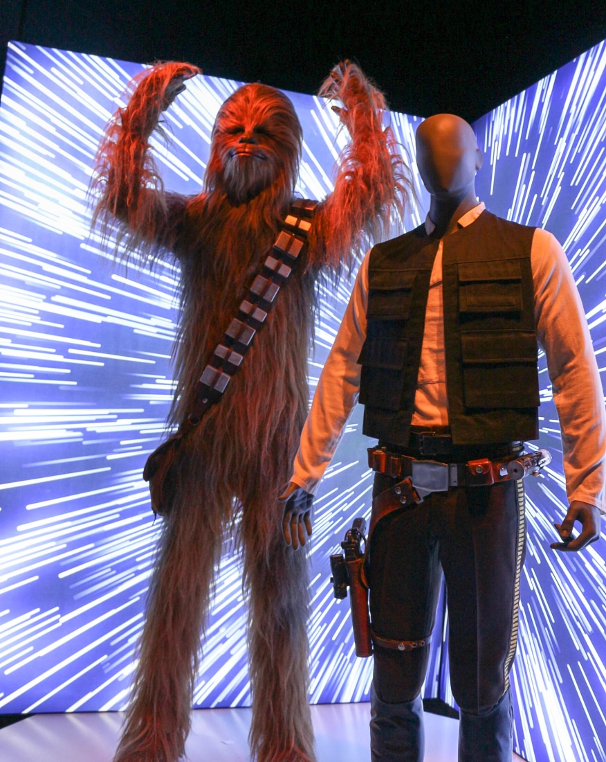 Chewbacca and Han Solo costumes