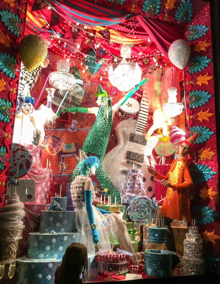 Bergdorf Goodman display