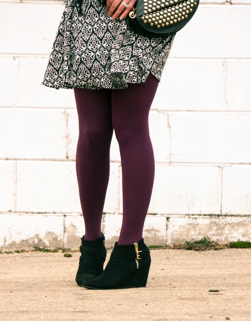 ModCloth Tights & Target Booties