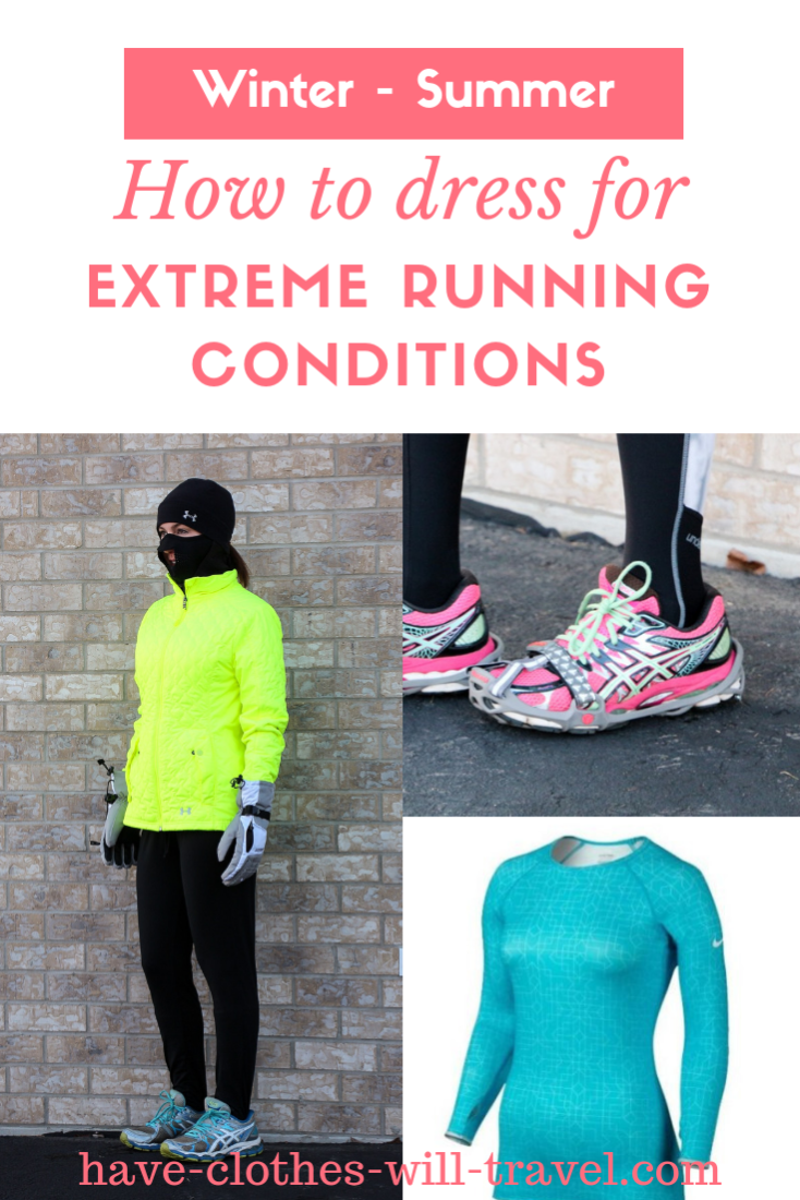 Running outfis for extreme weather conditions 