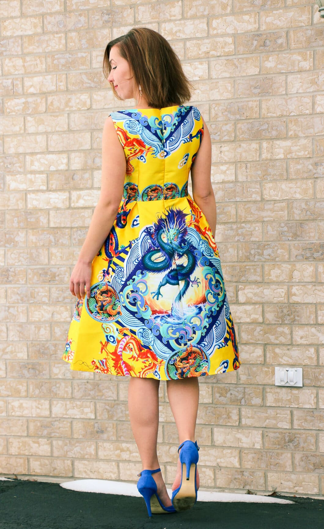 Shein Dragon Dress