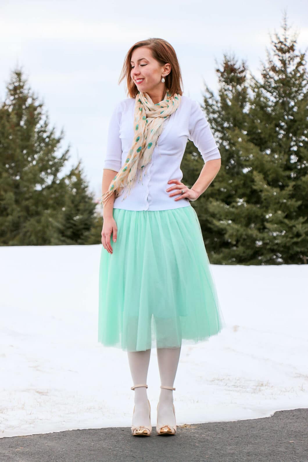 tulle skirt