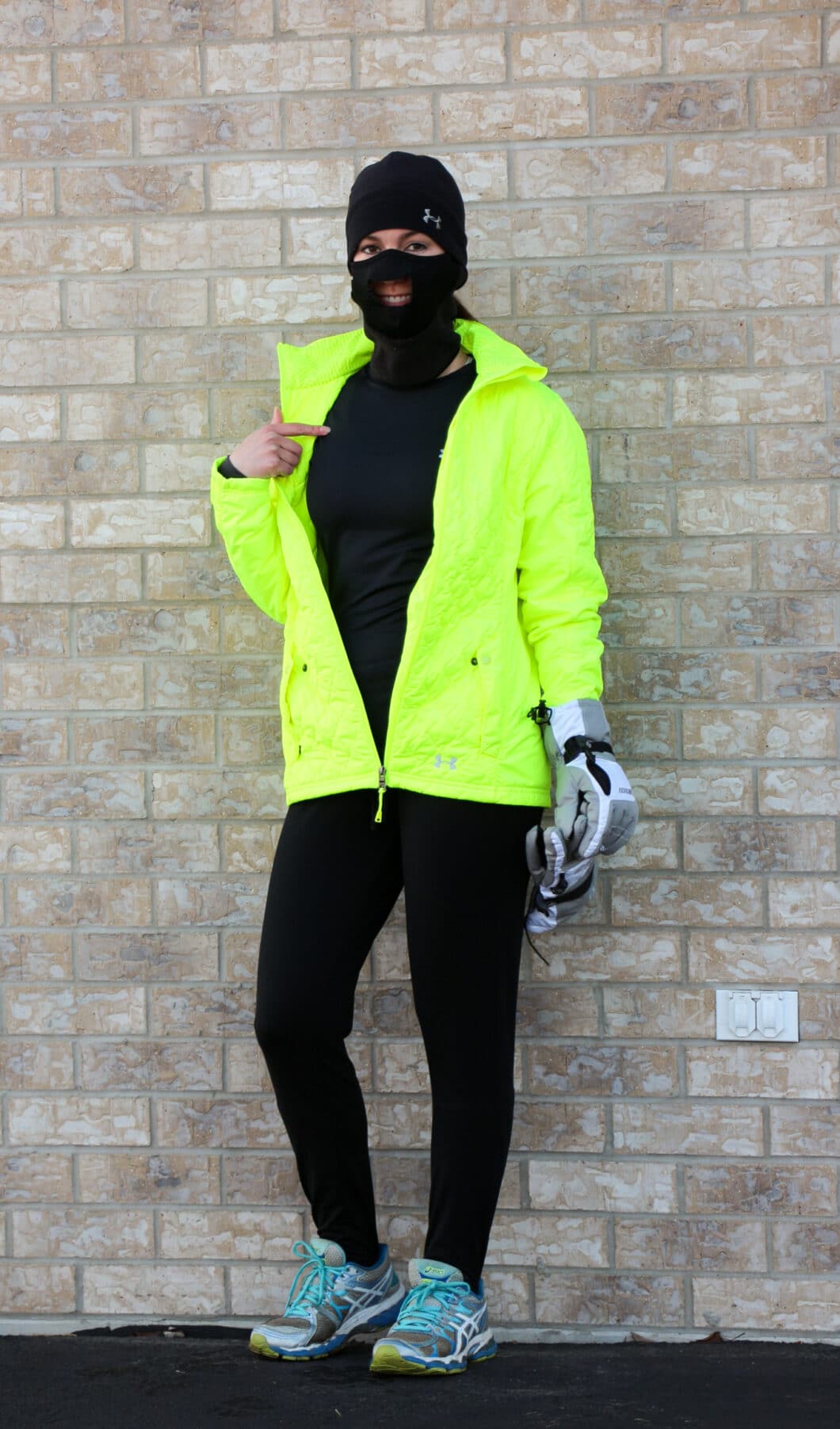 cold weather running outfit