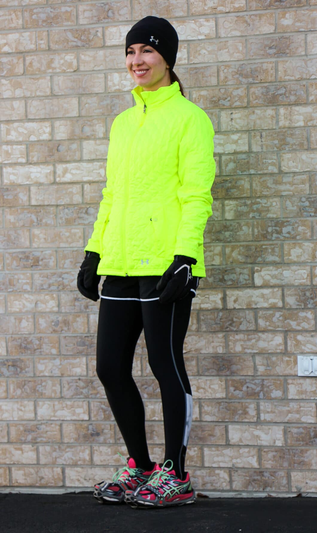 cold weather running outfit