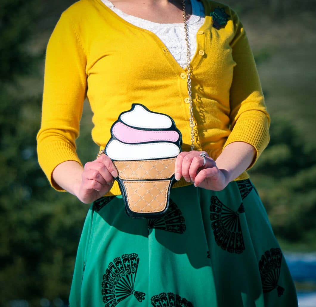 Icecream cone purse