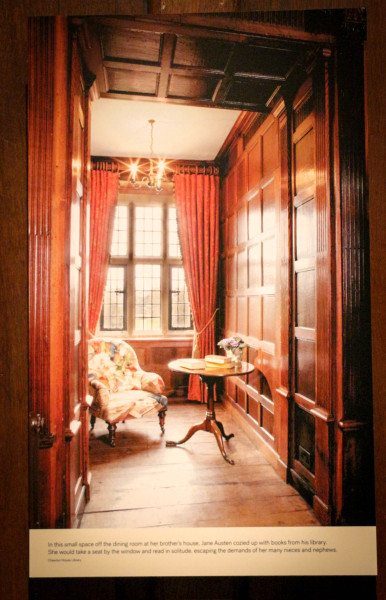 Jane Austen's actual reading room