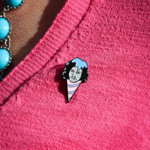 Jon Snow Snow Cone Pin