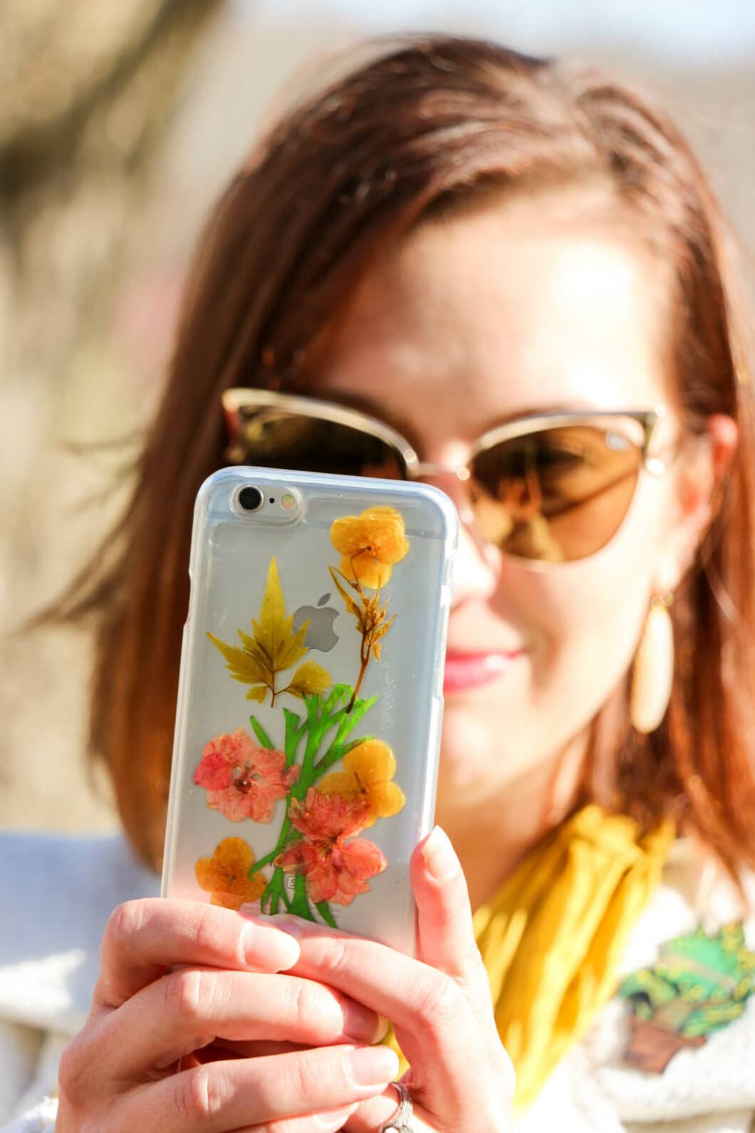 ModCloth Pressed Flower Phone Case