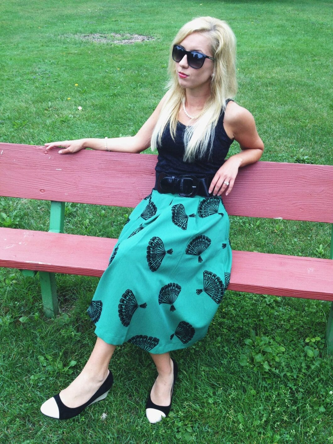 Tatyana fan skirt