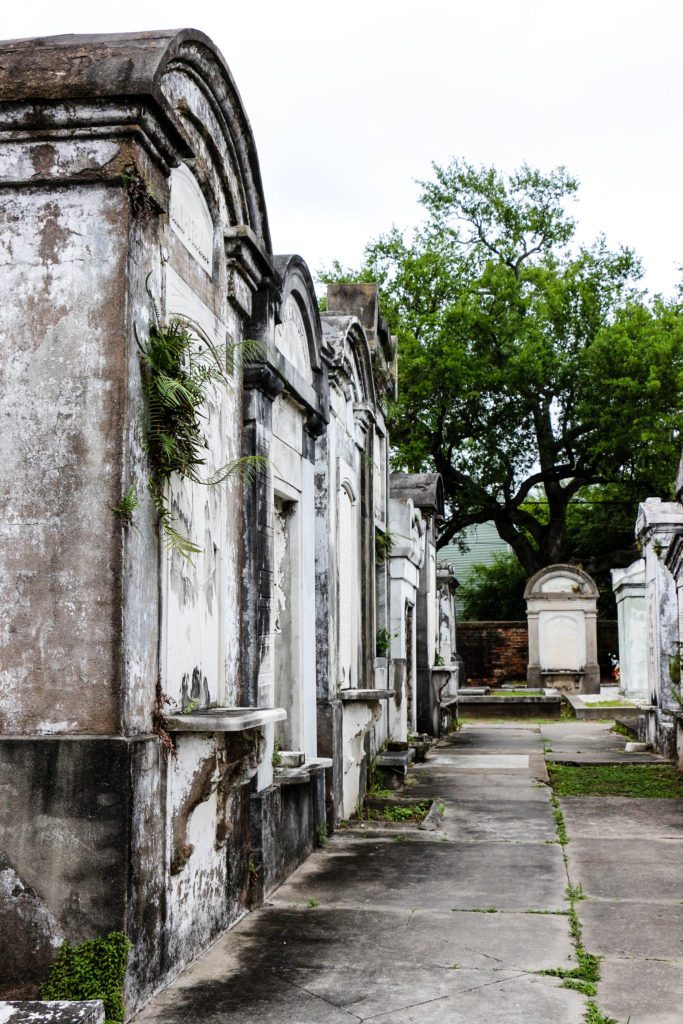 Lafayette Cemetery in New Orleans - a very popular place to visit 