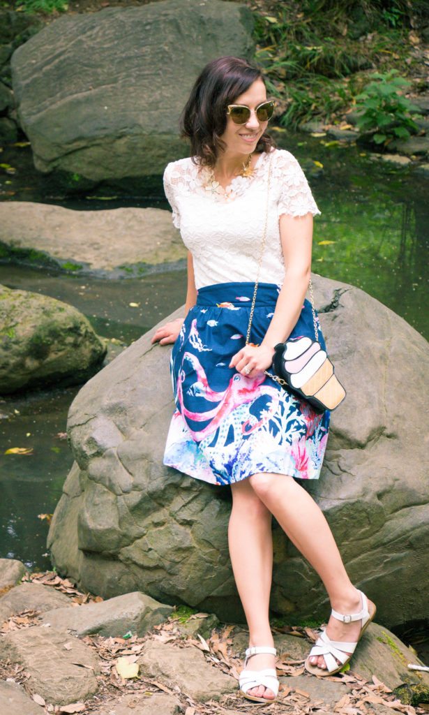 ModCloth Marine Bio Skirt