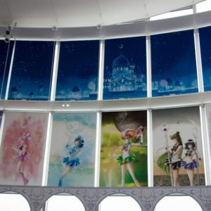 sailor moon exhibit