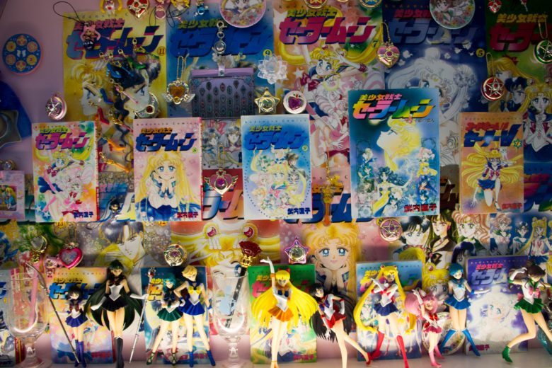 sailor moon exhibit