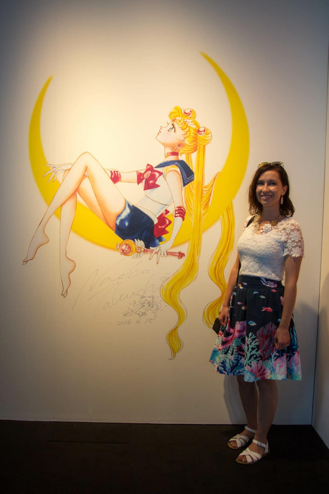 Sailor Moon Exhibit in Roppongi Hills