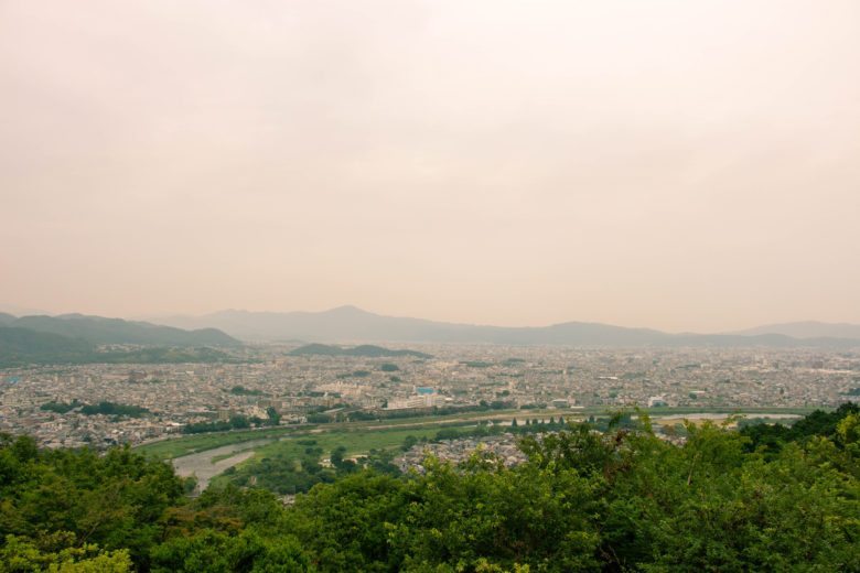 Mt Arashiyama view