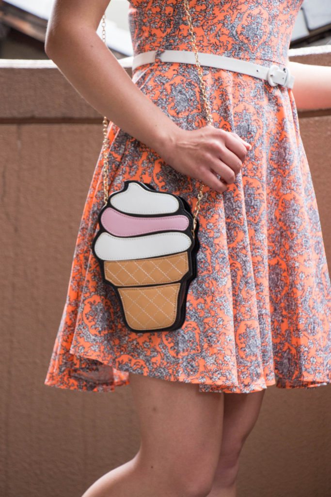 Summer outfit - ice cream purse