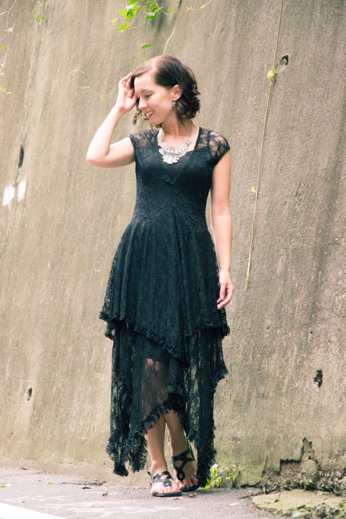 Chic lover boho lace dress