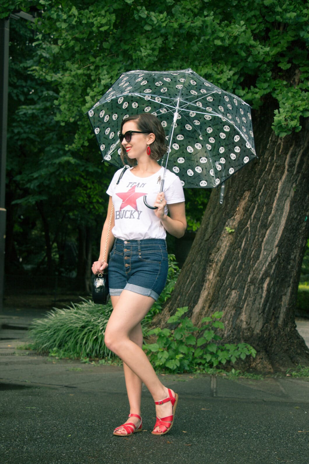 Casually Caught in the Rain Outfit