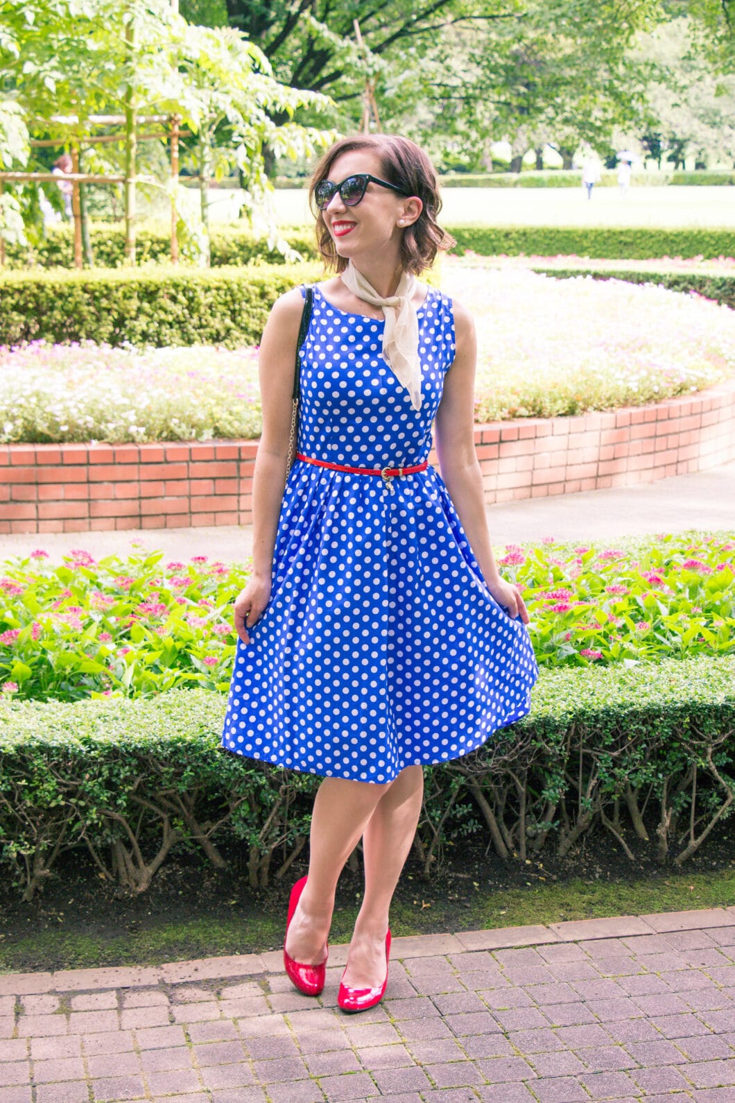 Shein Polka dot dress