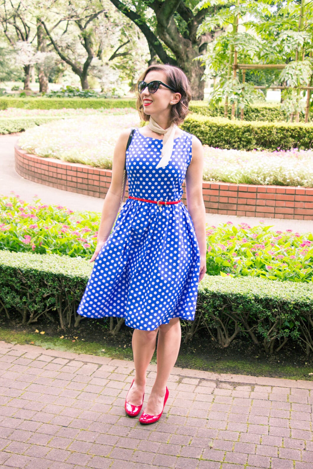 Shein Polka dot dress