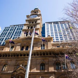 Martin Place clock tower