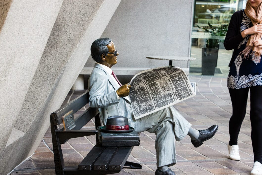 waiting statue sydney