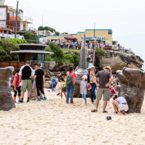 sculptures by the sea