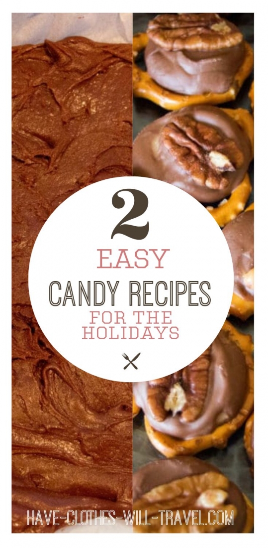 Candy Turtles & Fudge Recipes – 2 of the World’s Easiest Candy Recipes for the Holidays