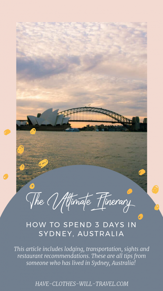 How to Spend 3 Days in Sydney - The Ultimate Itinerary