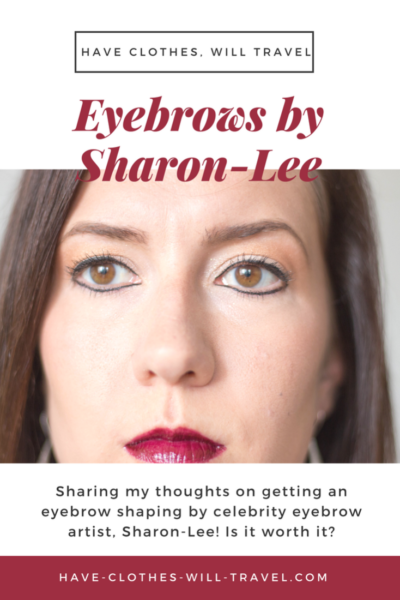 eyebrow artist Sharon-Lee