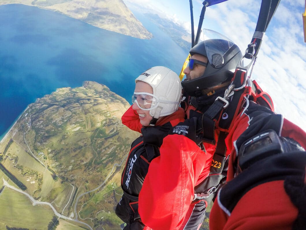 skydiving Queenstown, NZ