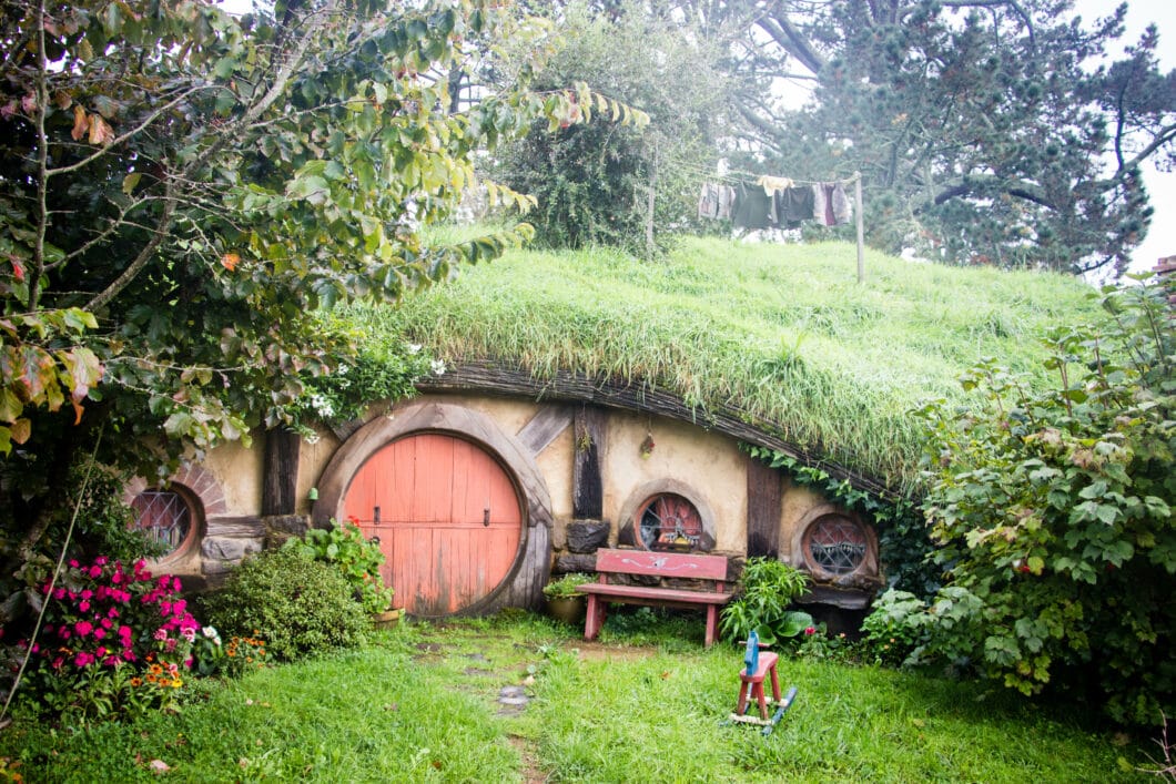 Hobbit Hole in New Zealand