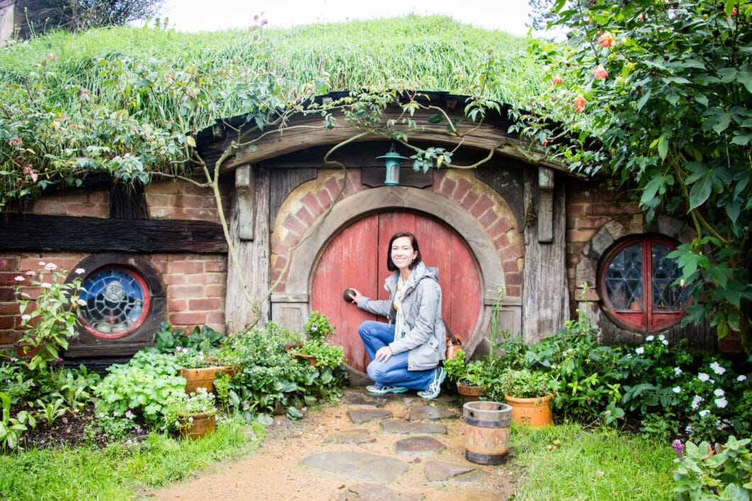 A Hobbit home in New Zealand